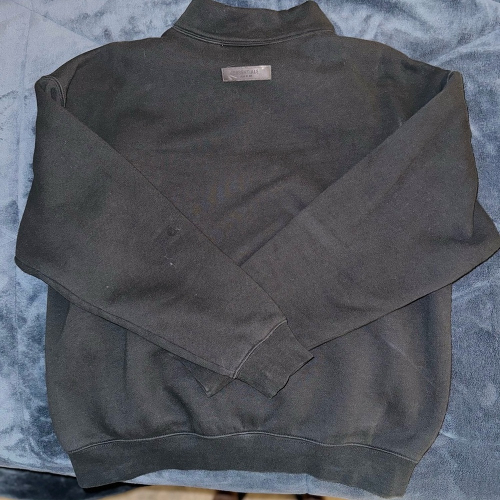 Essentials Black Turtleneck Sweater